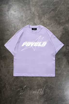 % STARDUST PASTEL LILAC T-SHIRT %