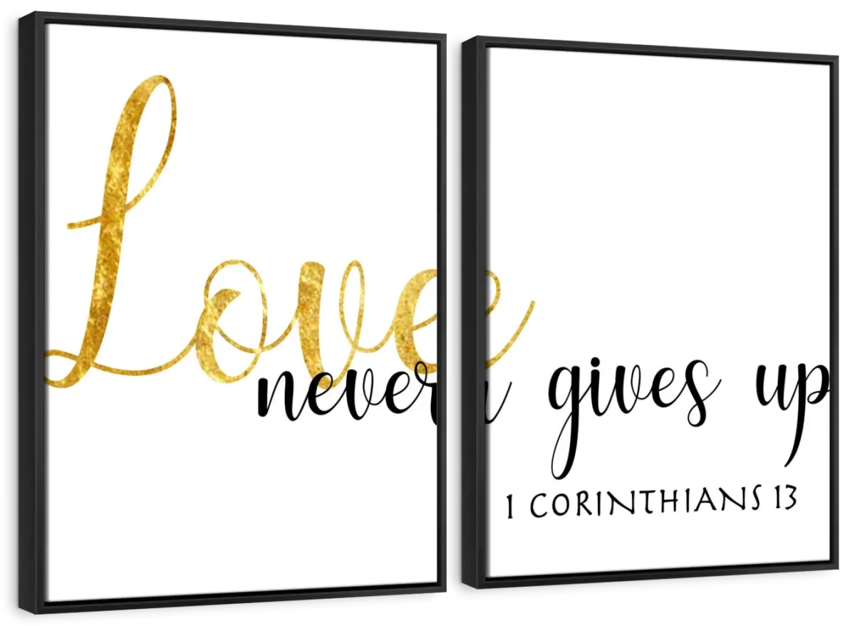 1 Corinthians 13 Wall Art