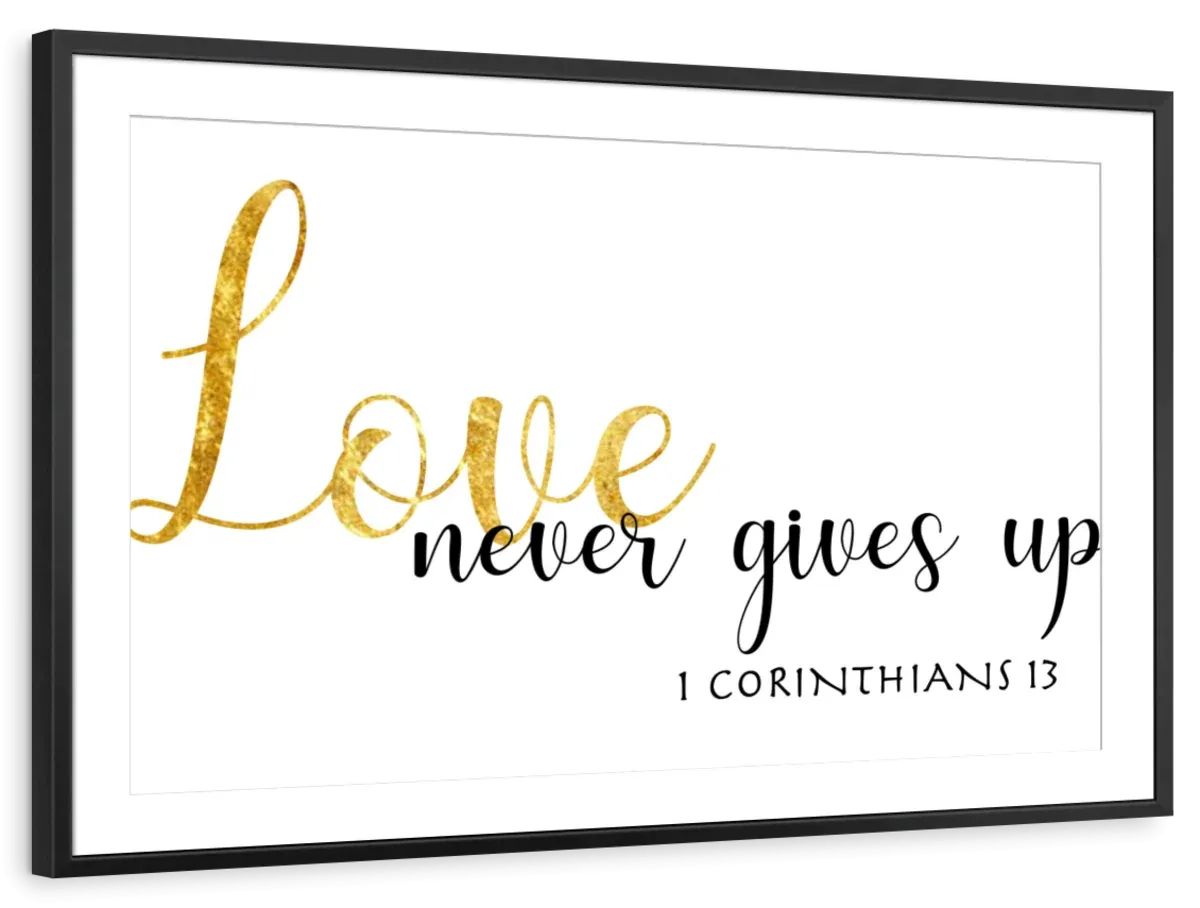 1 Corinthians 13 Wall Art