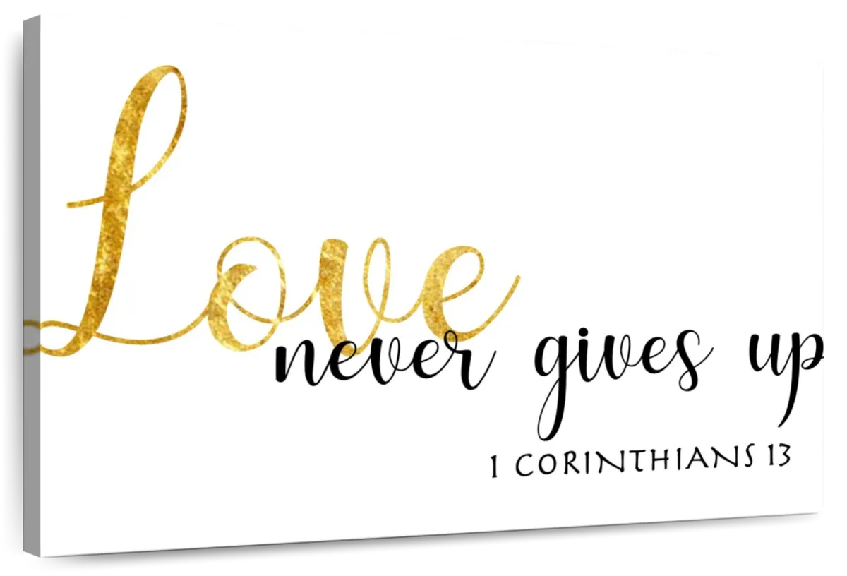 1 Corinthians 13 Wall Art