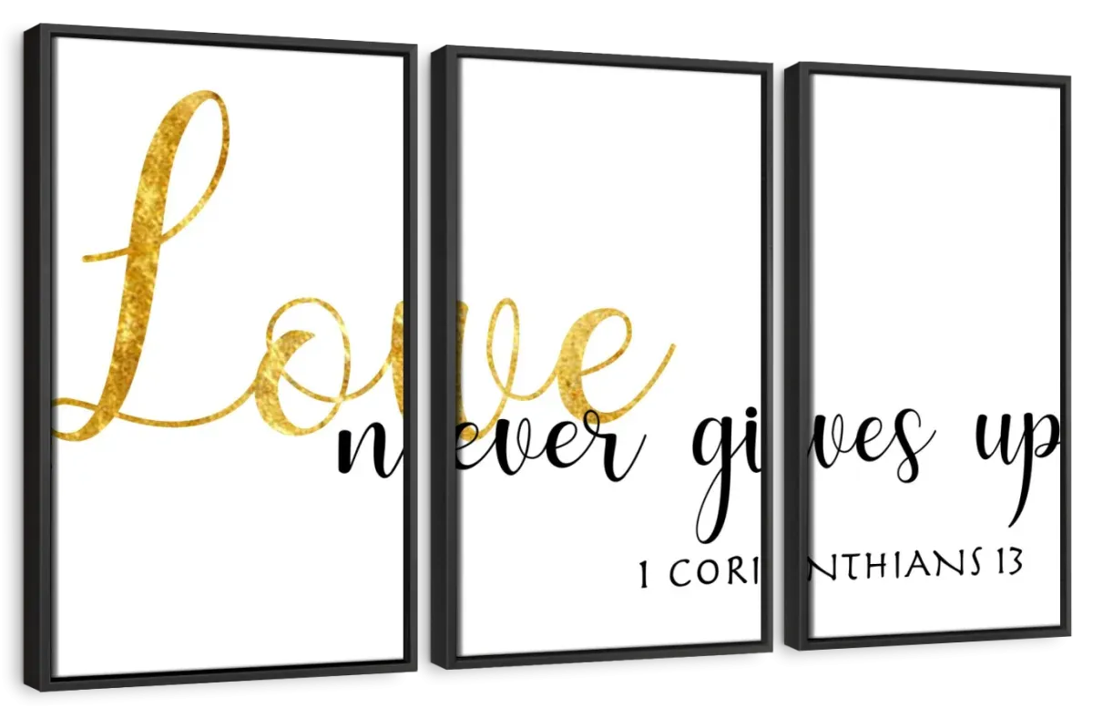 1 Corinthians 13 Wall Art