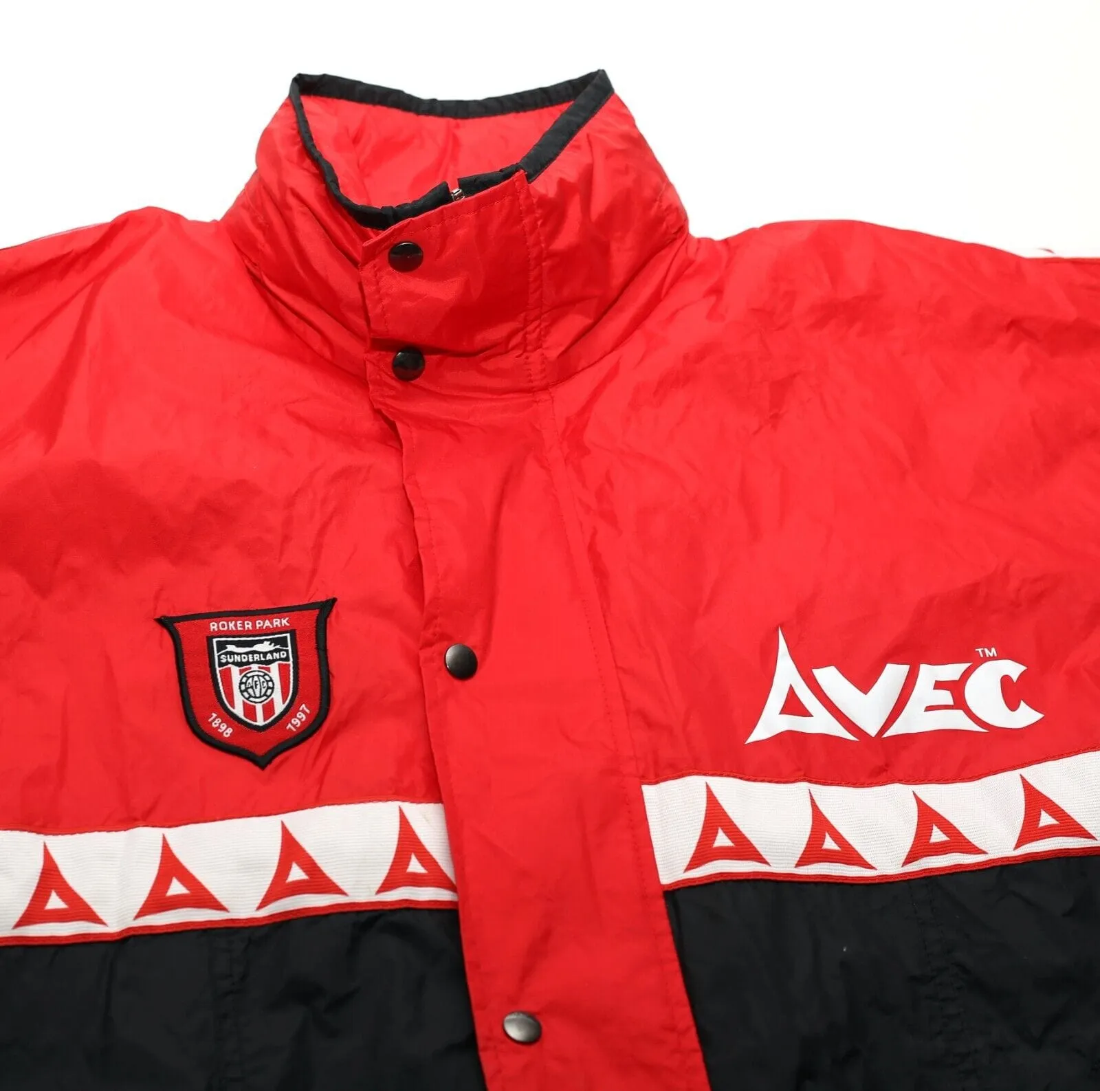 1996/97 SUNDERLAND Vintage Avec Football Training Rain Jacket Coat (S/M)