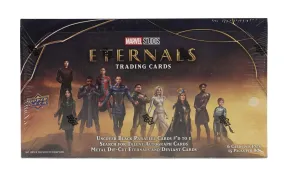 2023 Upper Deck Marvel Studios Eternals Hobby Box 15 Packs per Box, 6 Cards per Pack