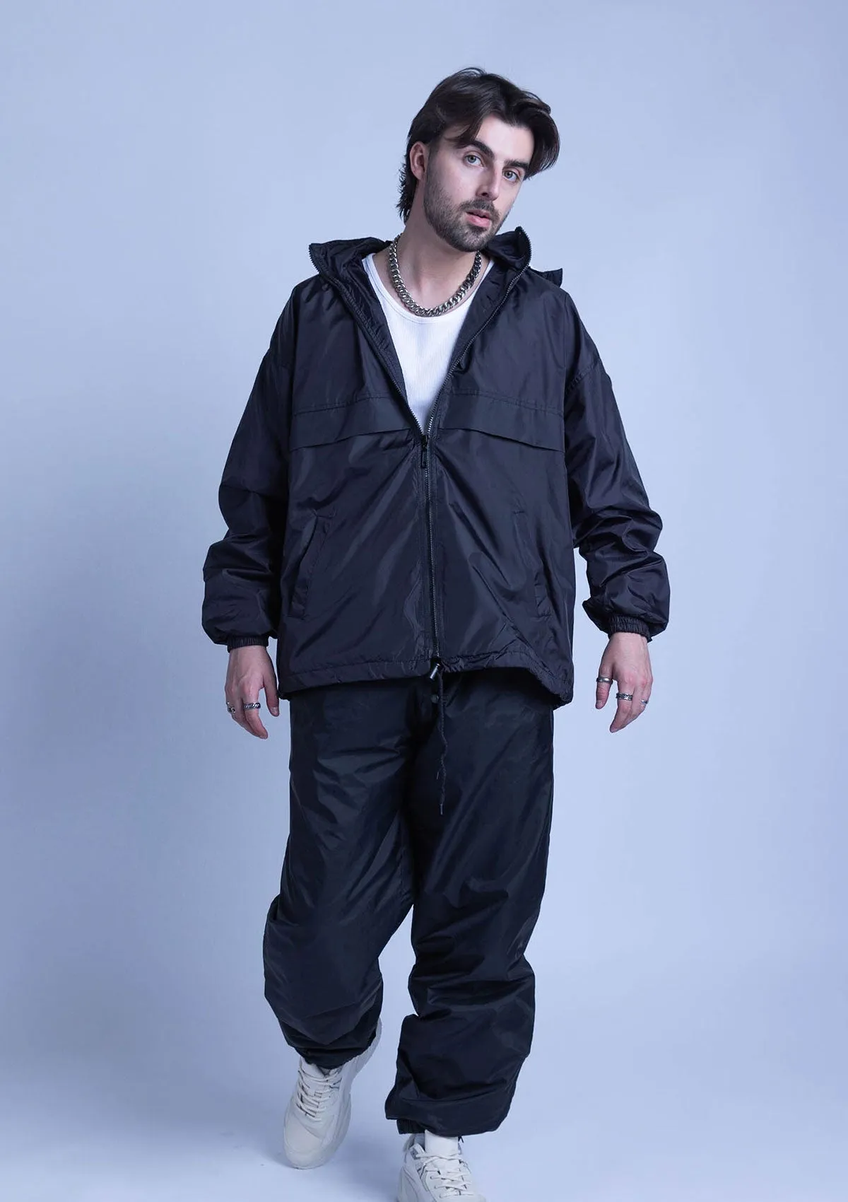 #2300T Full Zipper Nylon Jacket