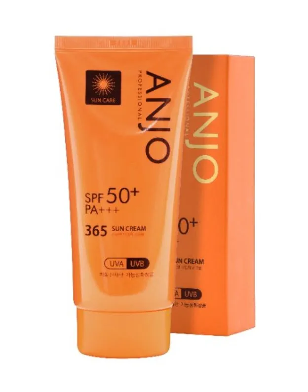 2pcs Anjo Professional 365 Sun Creams 70g SPF 50 PA    Sunscreens Facial Body UV Sunblock non-sticky moisturizing