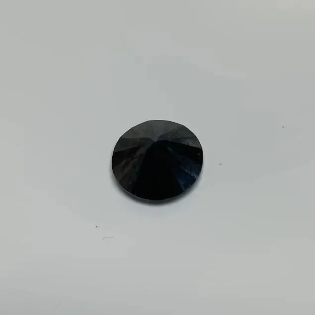 3.89 Carat Fancy Black Round Loose Diamond