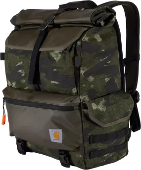 40L Nylon Roll Top Backpack