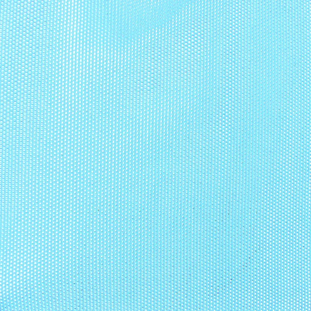 6 x 6 Fashion Fabric Swatch - Stretch Mesh 4-Way - Aqua