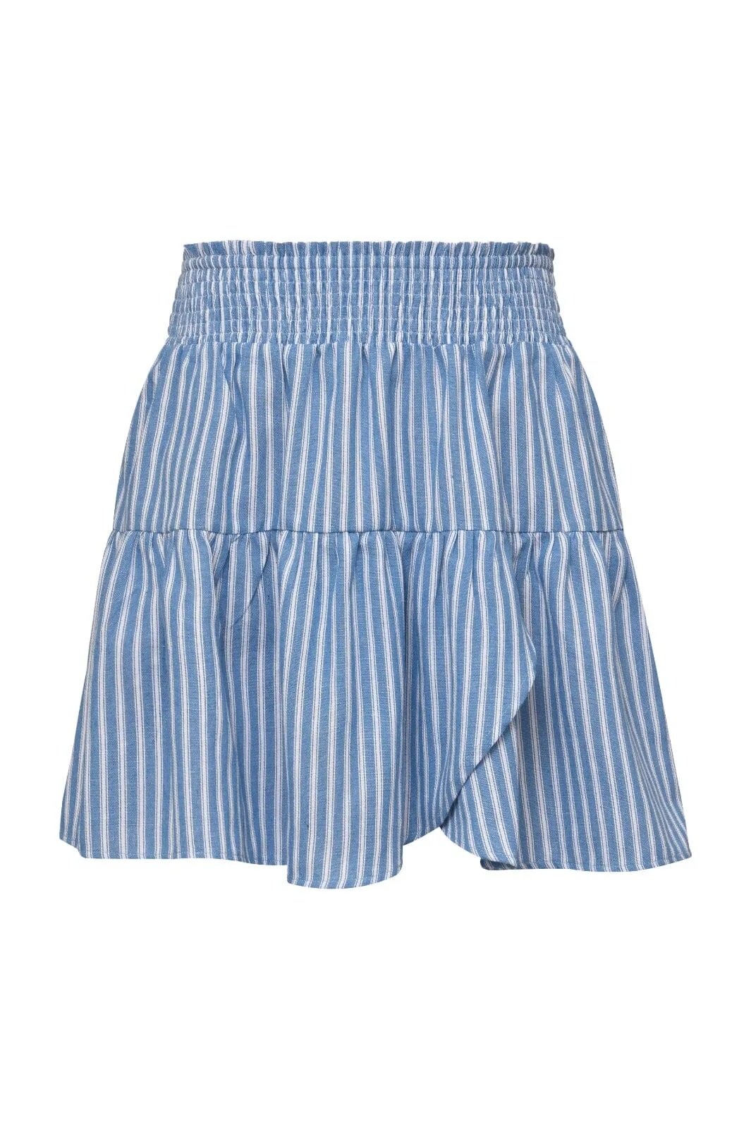 A-View - Safia Skirt - 112 Blue/White Stribe