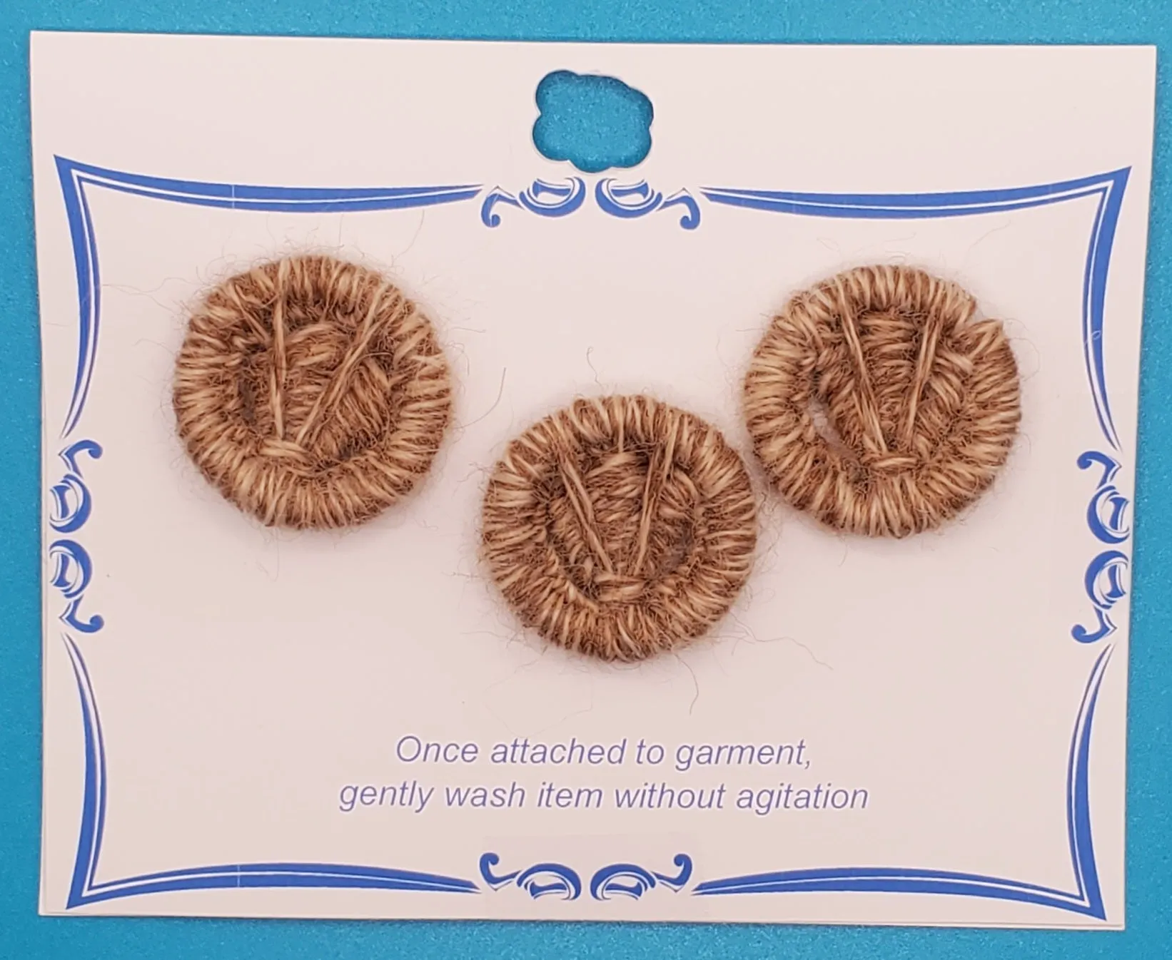 AB118 Alpaca Wheat 1 Button Set