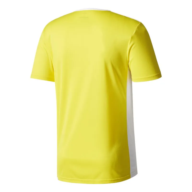 adidas Entrada 18 Jersey - Adult - Yellow/White