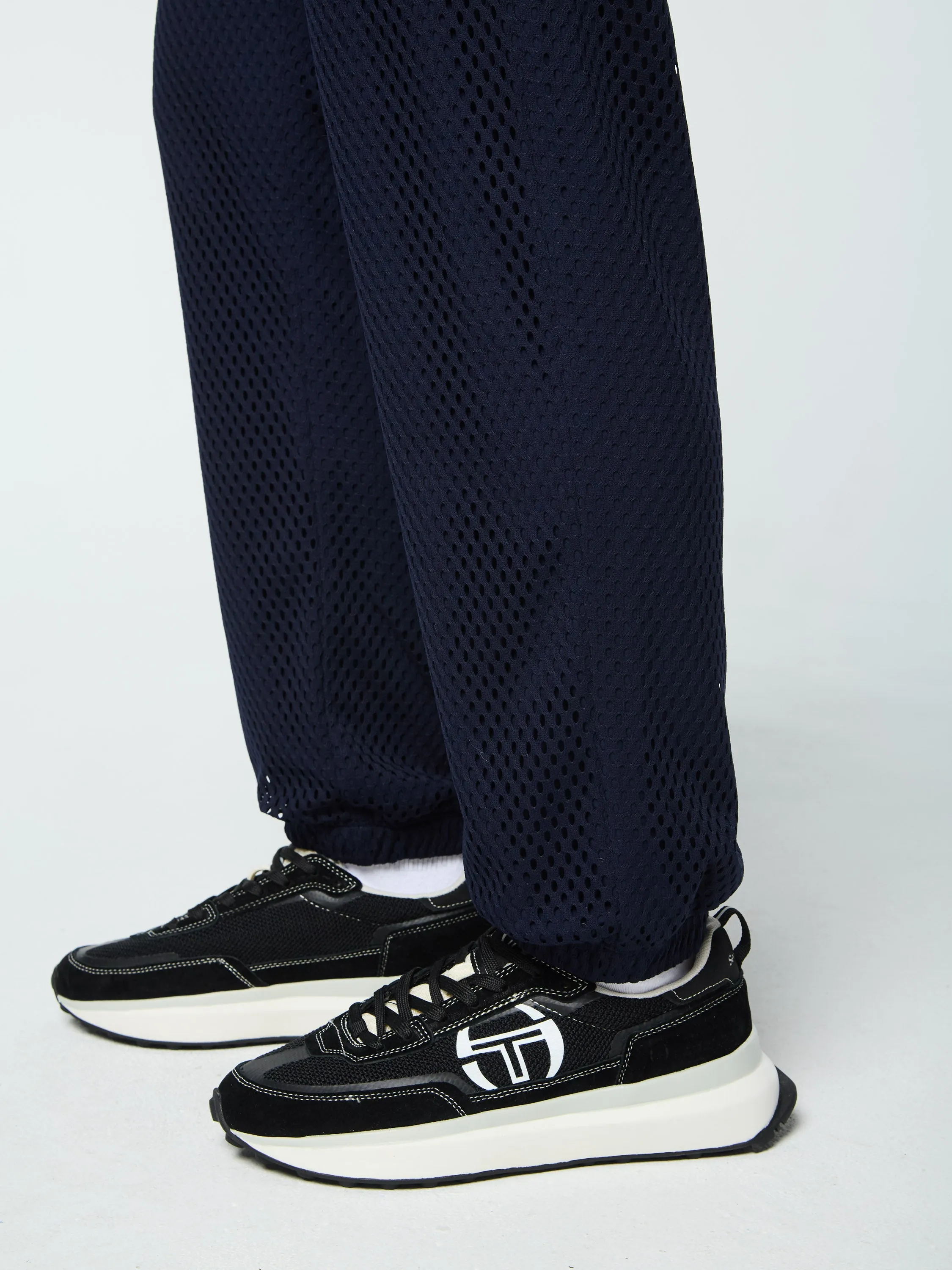 Adria Mesh Track Pant- Maritime Blue