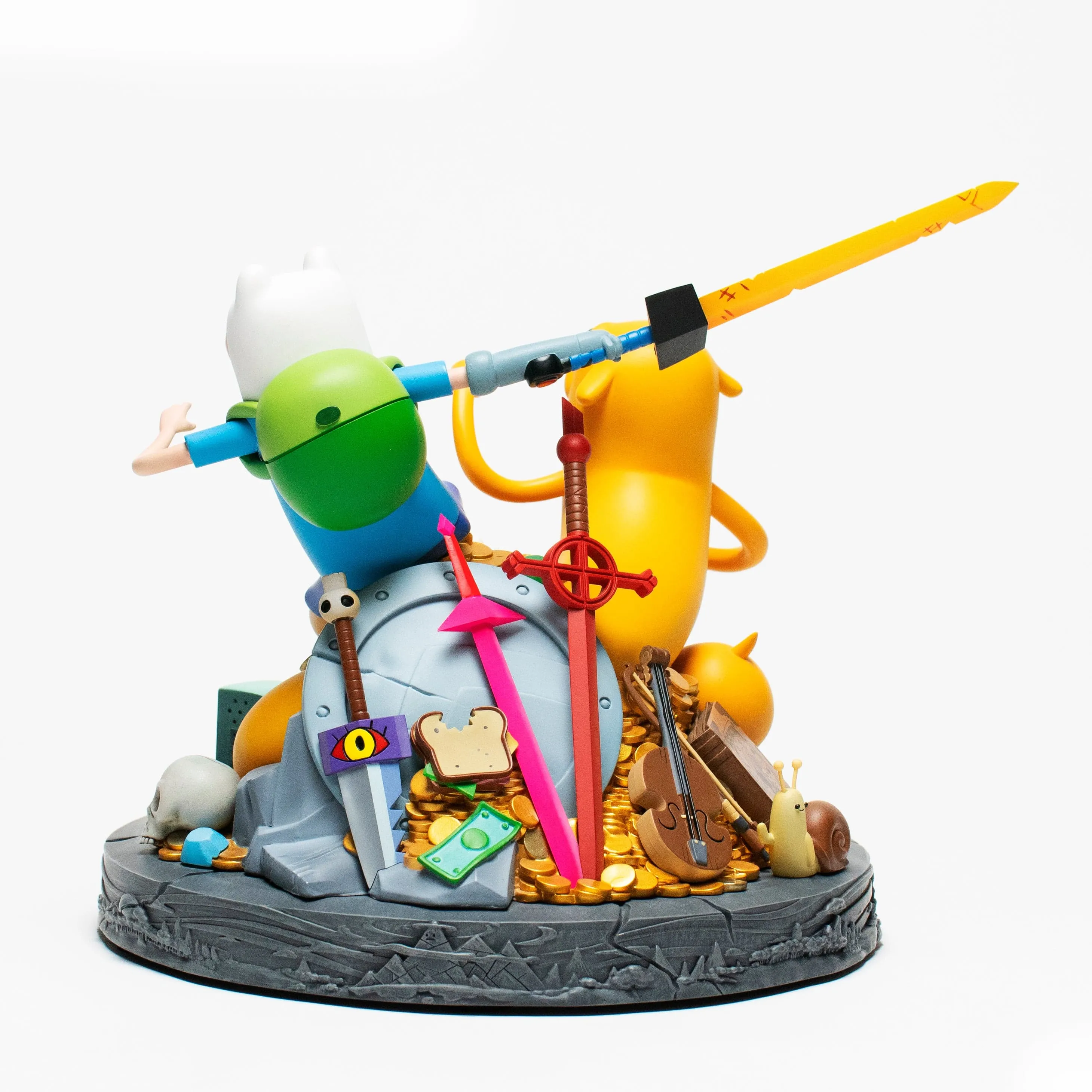 Adventure Time Statue - Jake and Finn - Exclusive Version