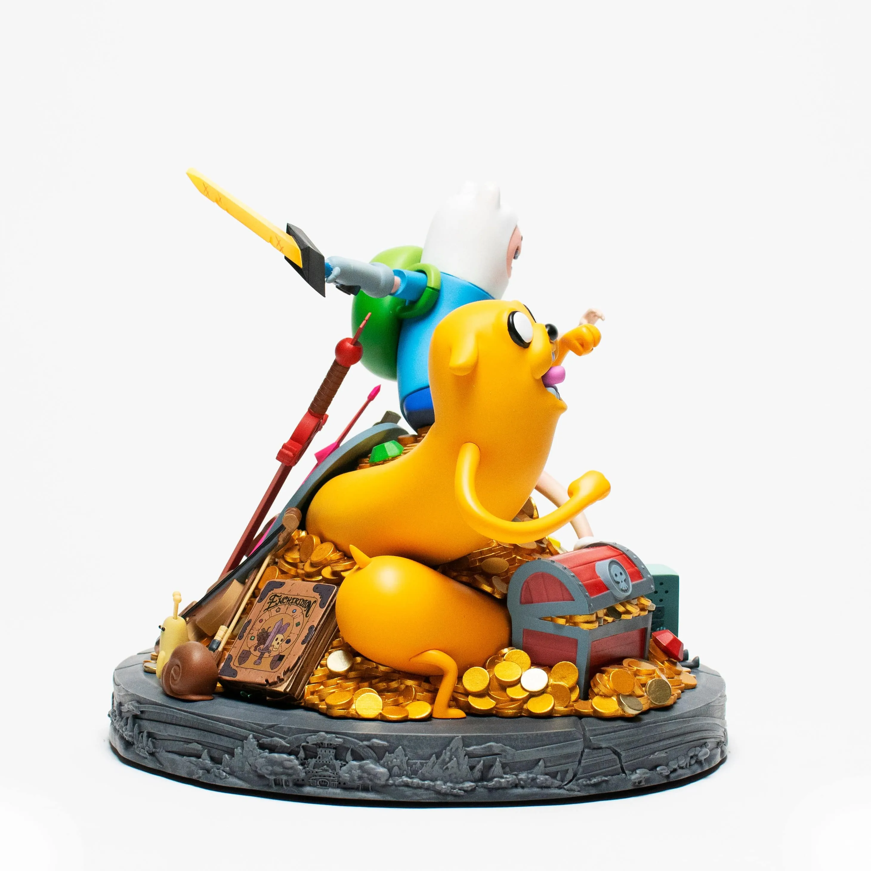 Adventure Time Statue - Jake and Finn - Exclusive Version