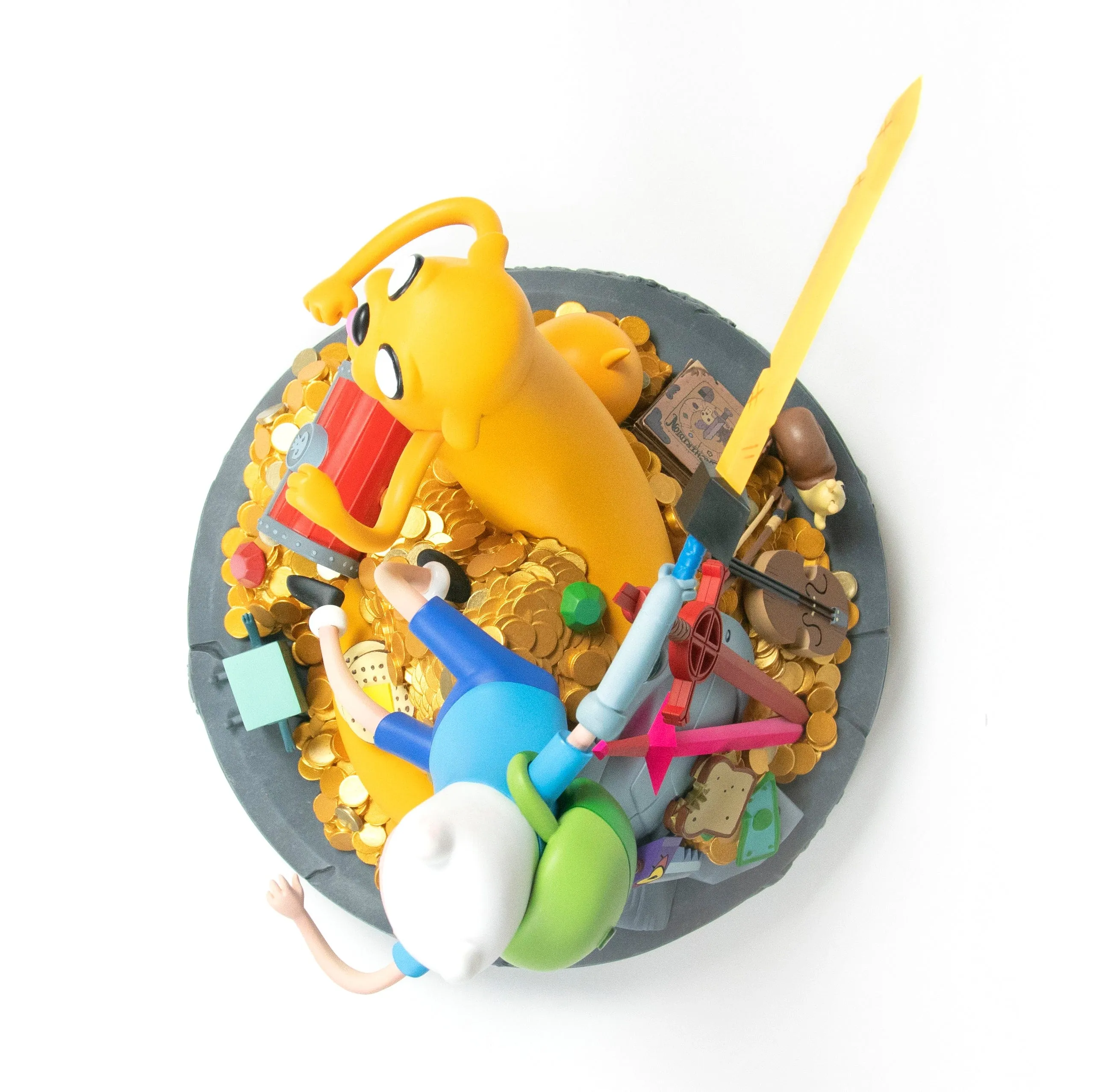 Adventure Time Statue - Jake and Finn - Exclusive Version