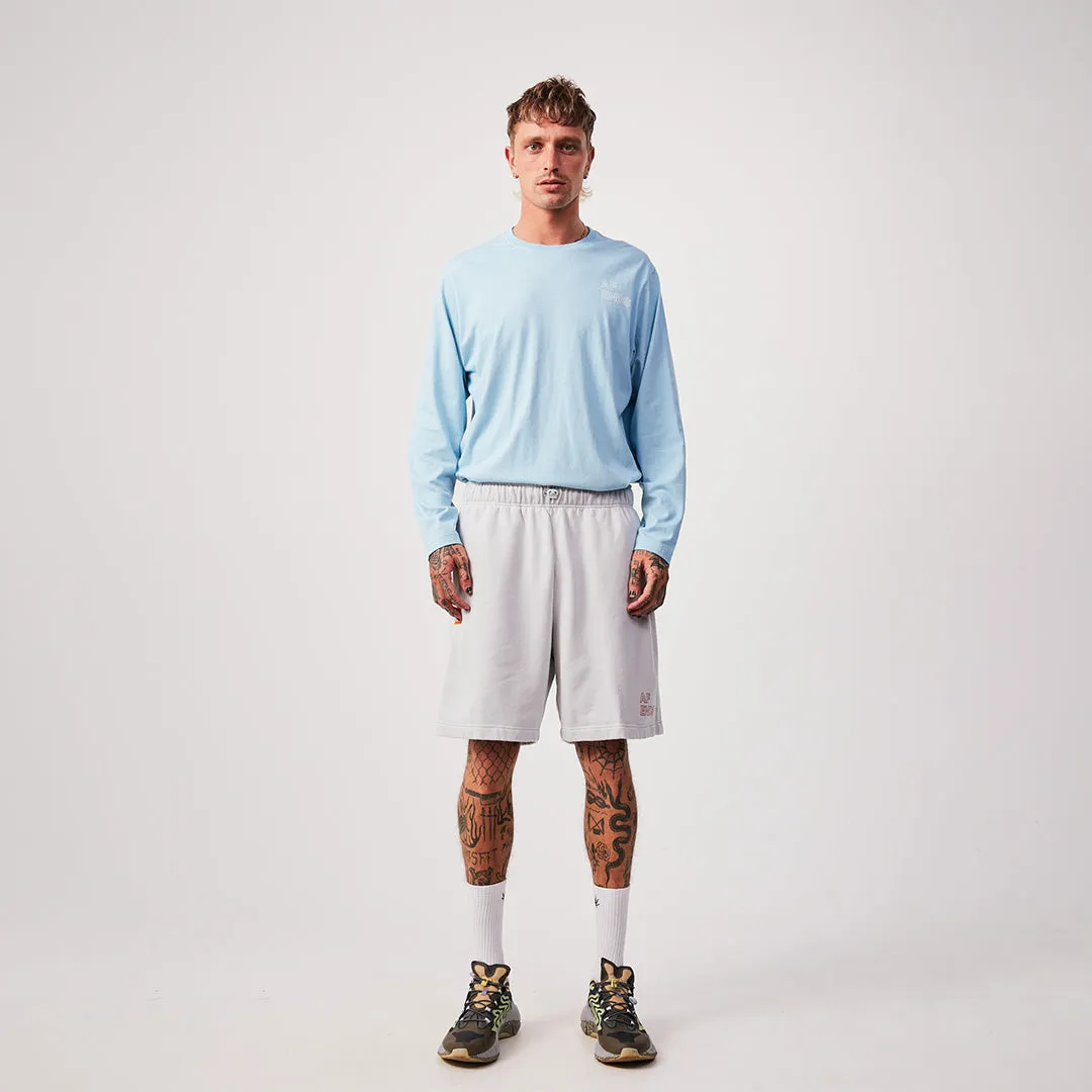 AFENDS Unisex Conditional - Unisex Sweat Shorts - Smoke