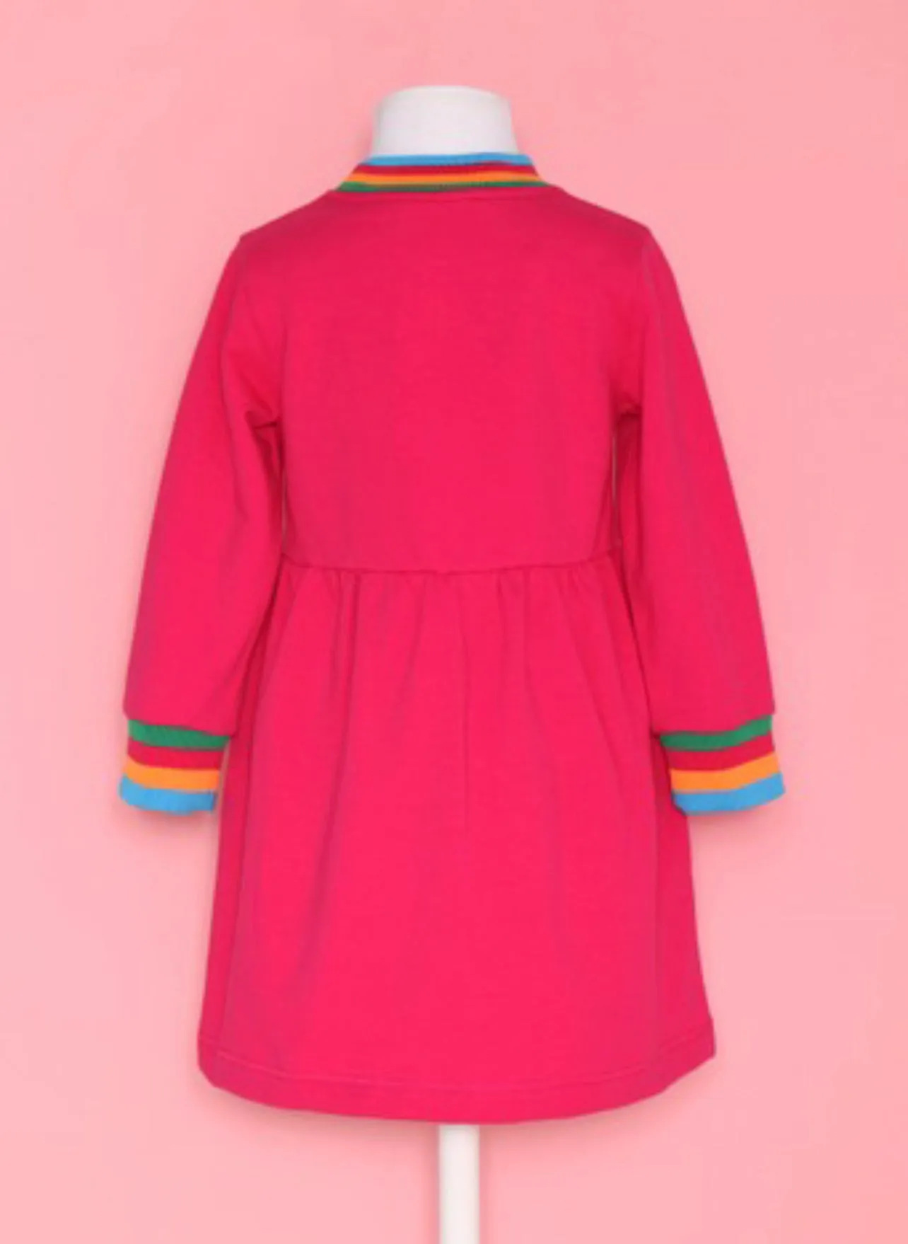 Agatha Ruiz de la Prada Girls Fushia Flower Dress