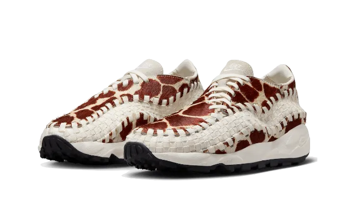 Air Footscape Woven Cow Print