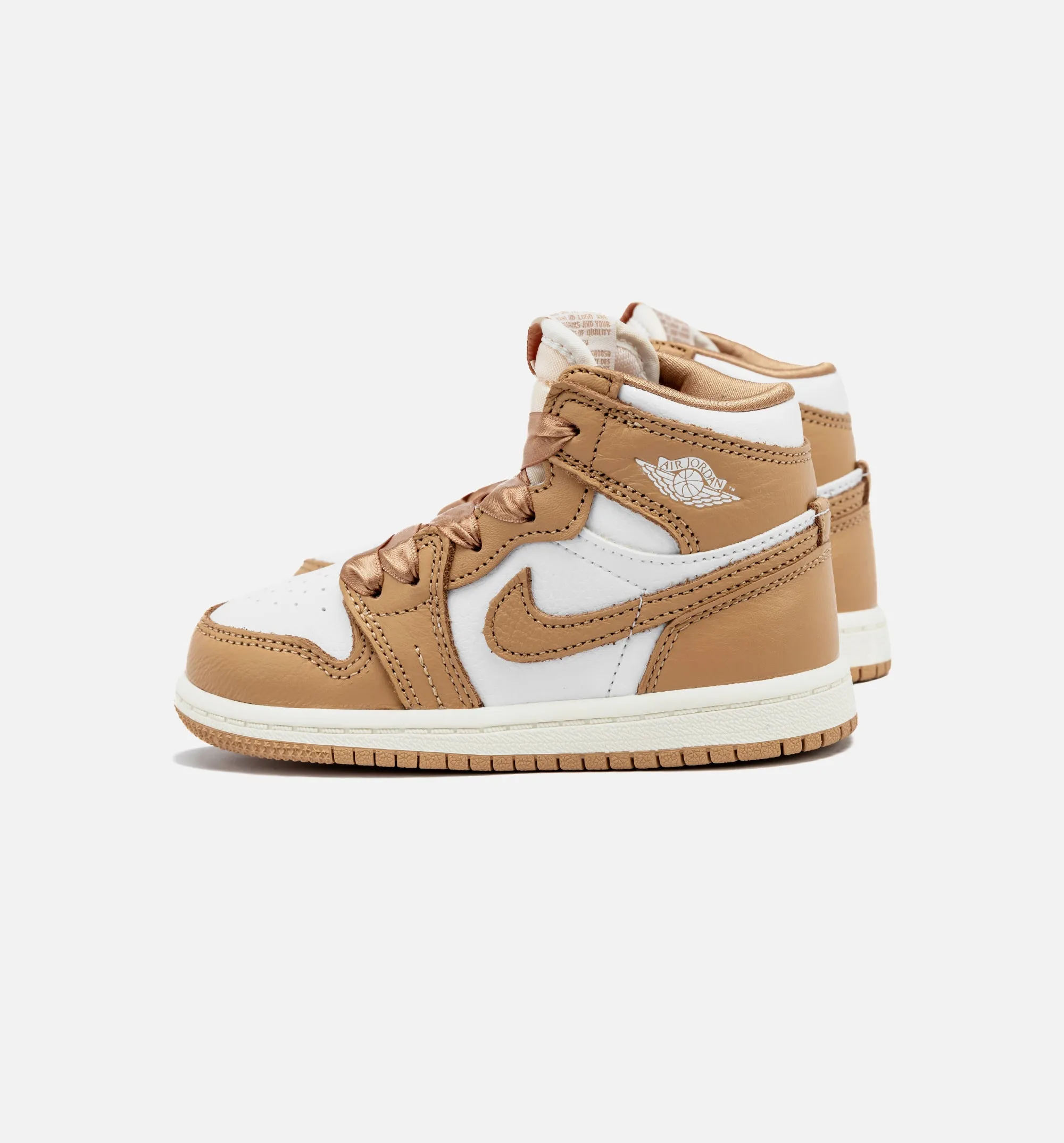 Air Jordan 1 Retro High OG Praline Infant Toddler Lifestyle Shoe - Praline/White/Sail Free Shipping