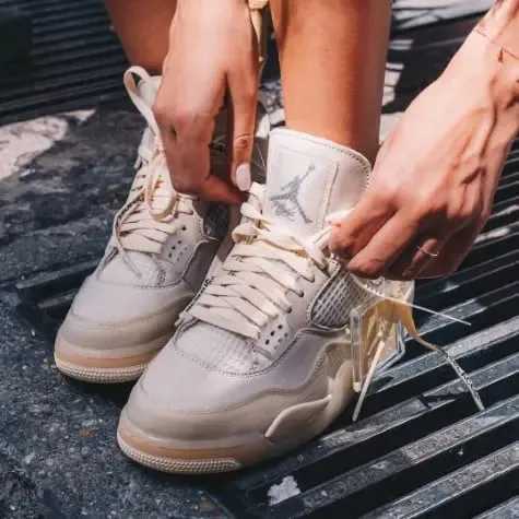 Air Jordan 4 Retro Off-White Sail