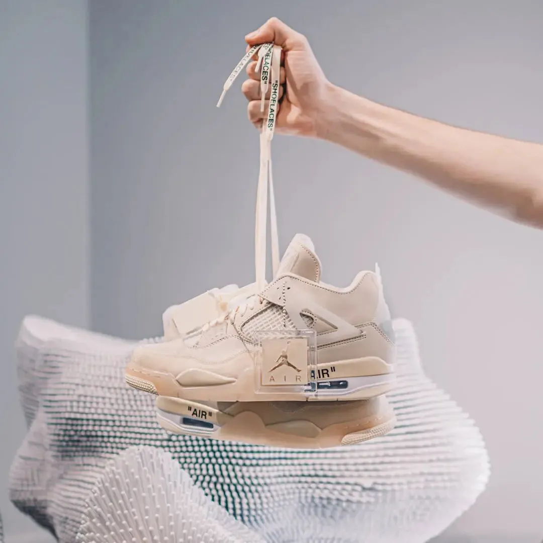 Air Jordan 4 Retro Off-White Sail