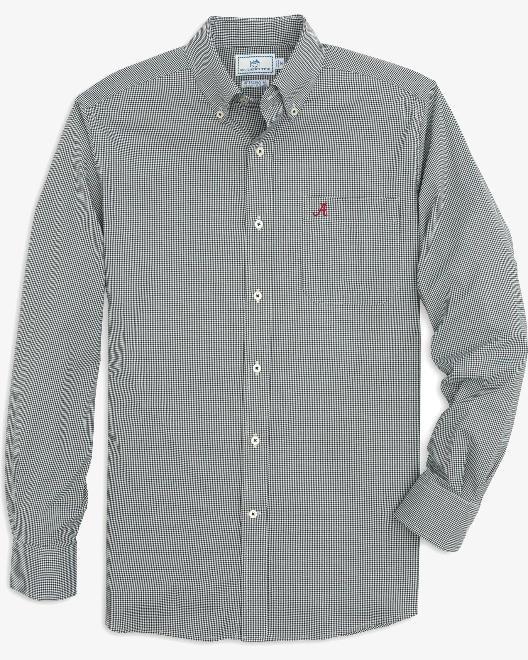 Alabama Crimson Tide Gingham Button Down Shirt