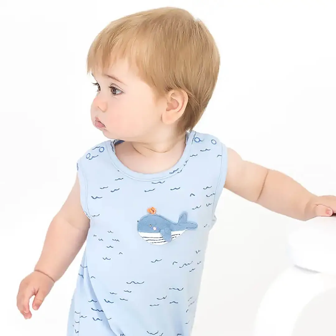 Albetta Romper Wilbert Whale