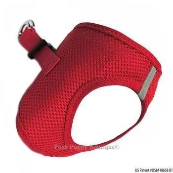 American River Ultra Choke Free Dog Harness- Red