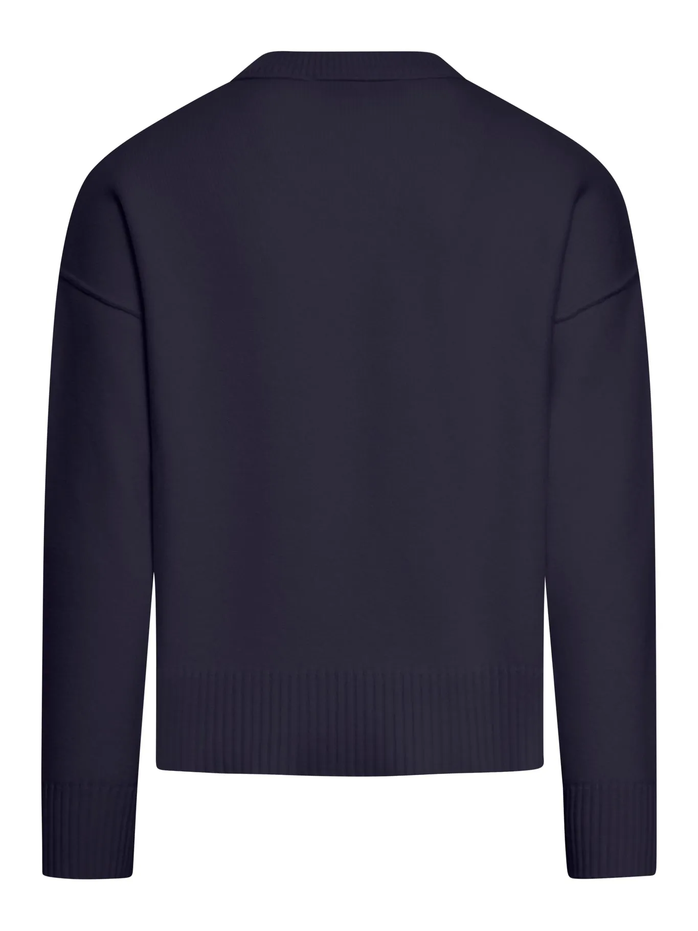 Ami de Coeur intarsia-logo jumper