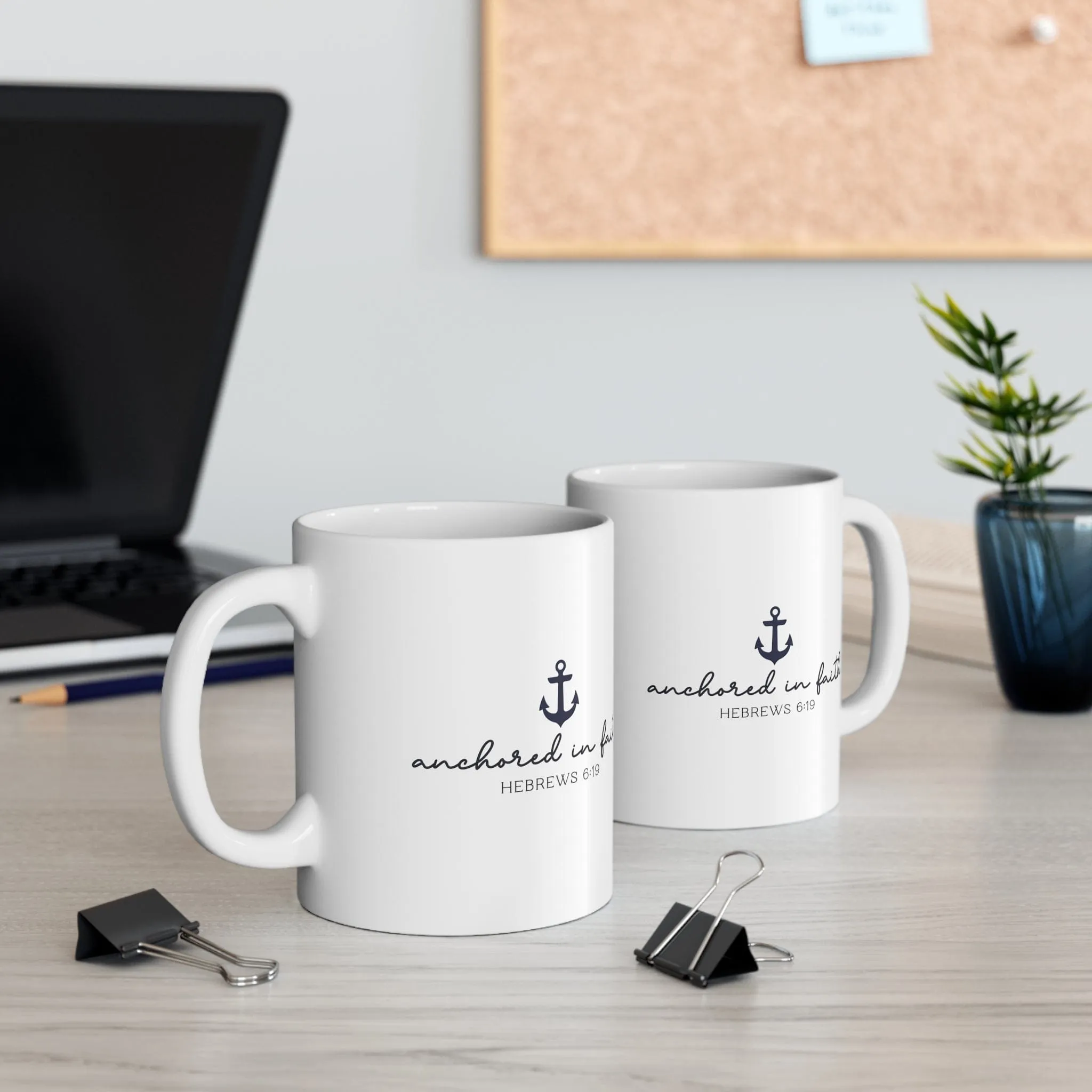 Anchored in Faith 11oz Mug