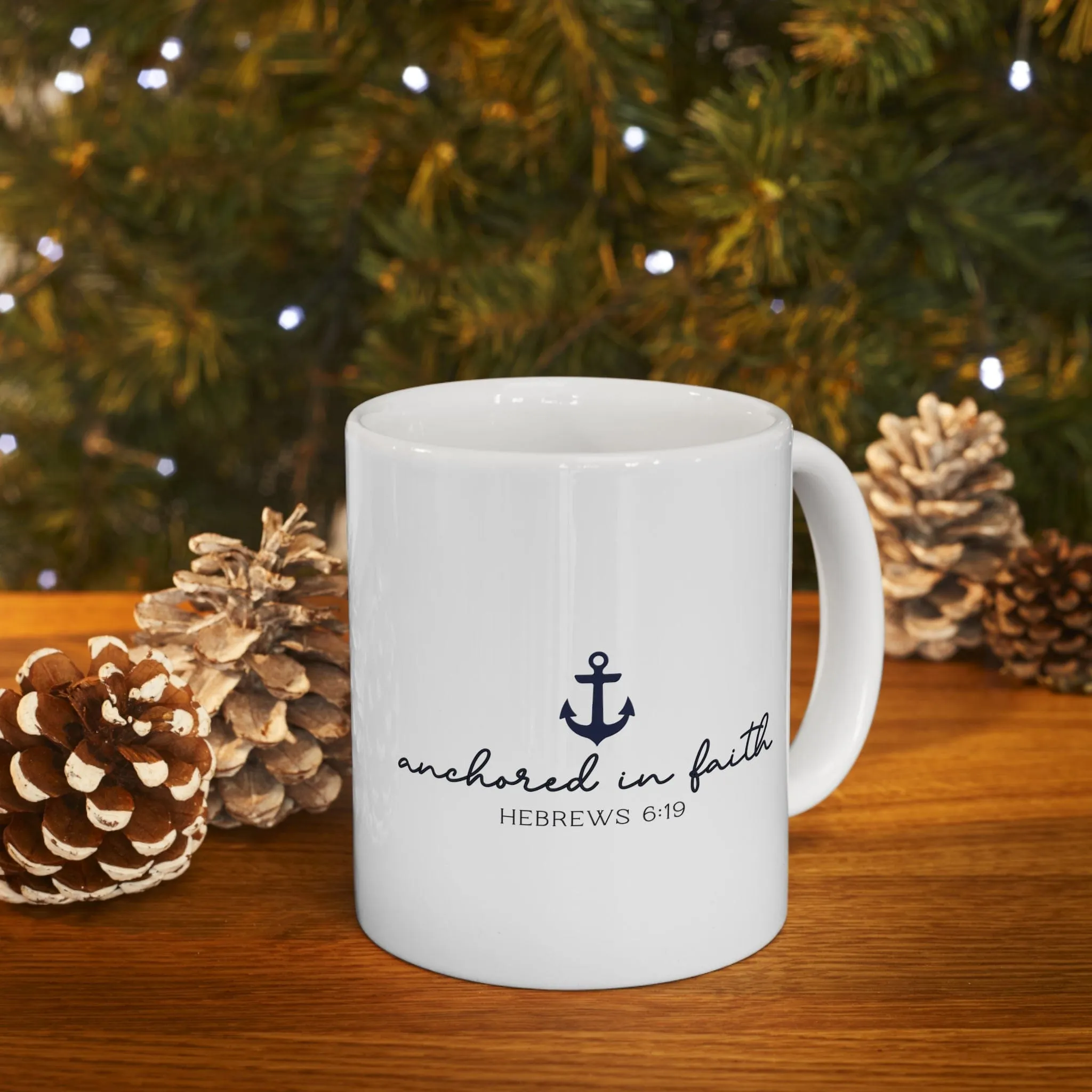 Anchored in Faith 11oz Mug