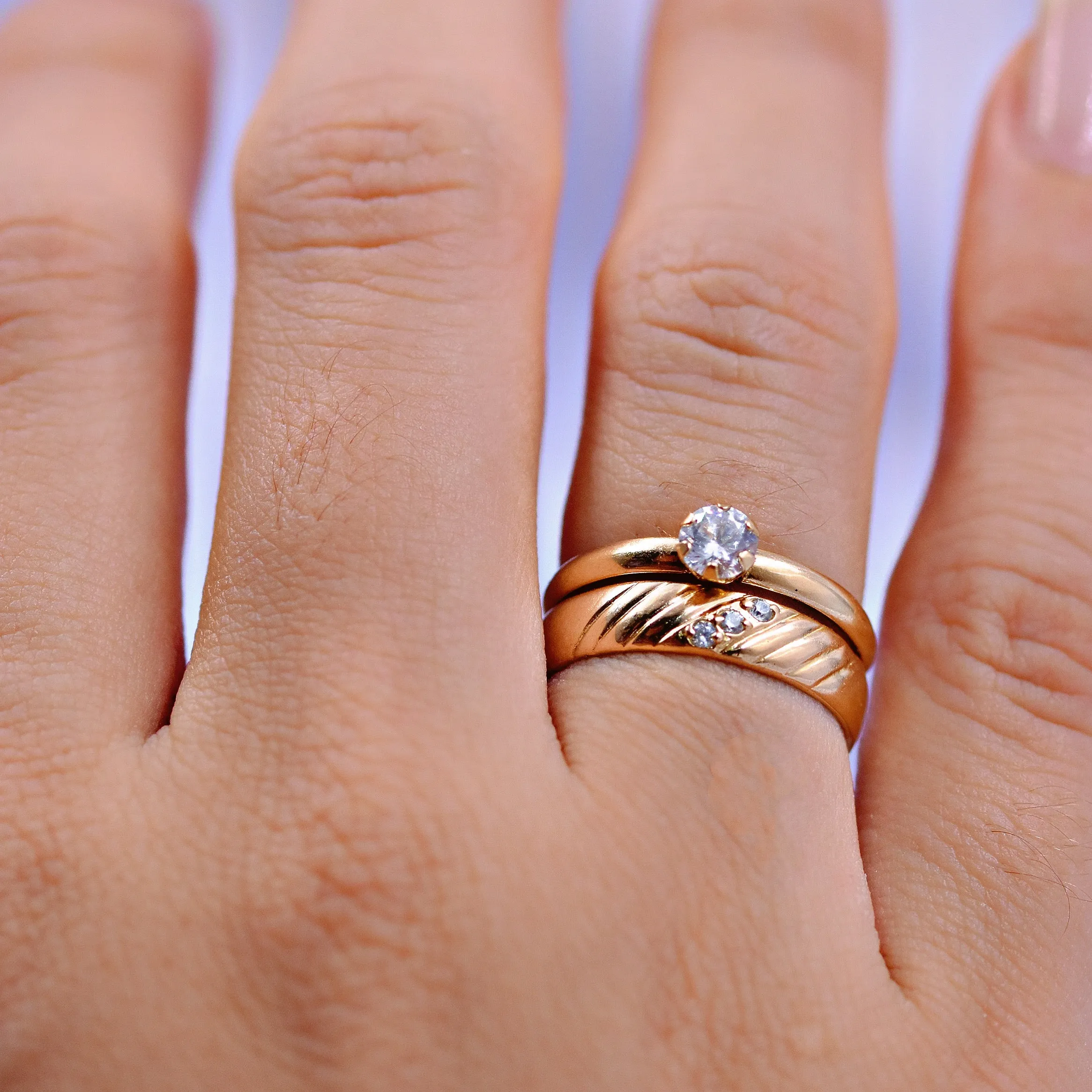 Anillo de Boda   Compromiso Mujer Talla 7