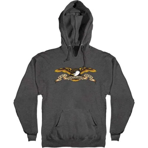 Anti-Hero Eagle Pullover Men's Sweatshirt - Charcoal Heather