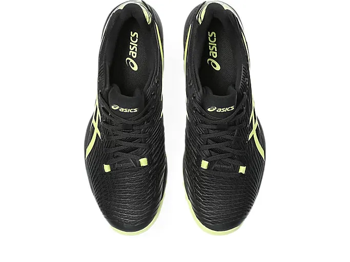 Asics Field Speed FF (Black/Glow Yellow) Mens