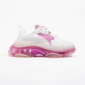 Balenciaga Triple S White / Pink / Clear Sole EU 39 / UK 6