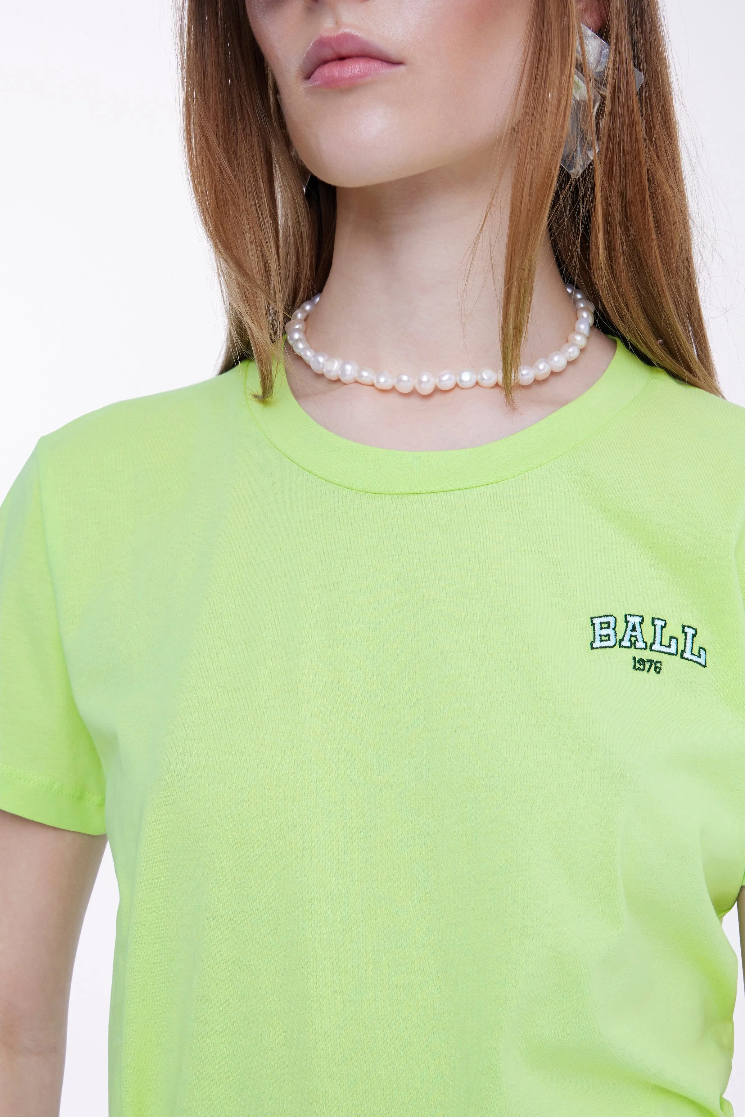 Ball - T. Little Womans T-Shirt - 140452 Lime