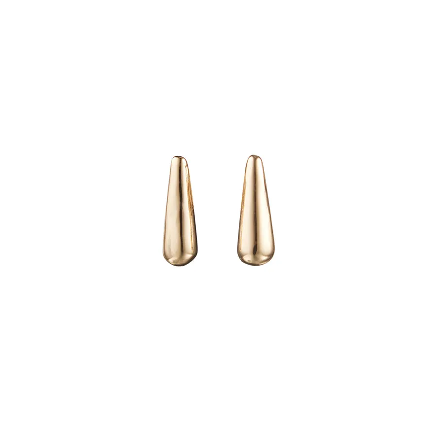 BAMBOLINA STUDS  - POLISHED GOLD