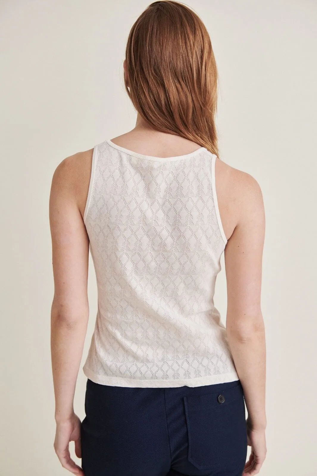 Basic Apparel - Ana Tank Gots - 600 White Swan