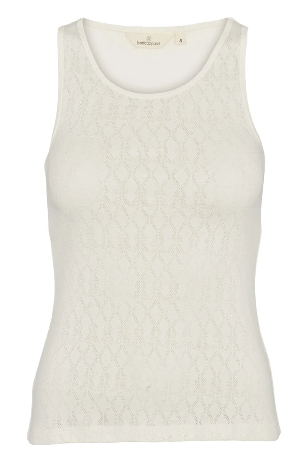 Basic Apparel - Ana Tank Gots - 600 White Swan