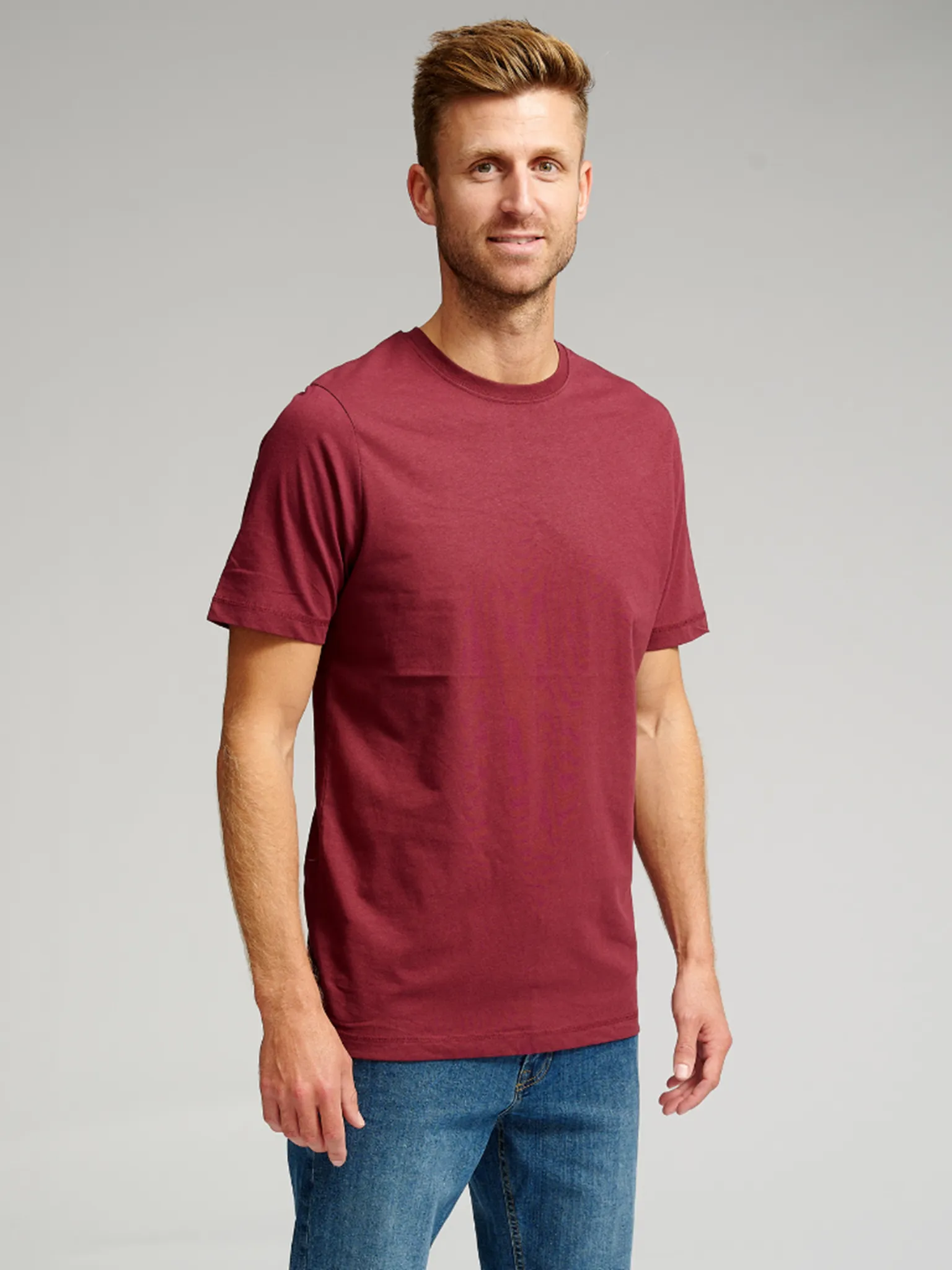 Basic T-shirt - Bordeaux