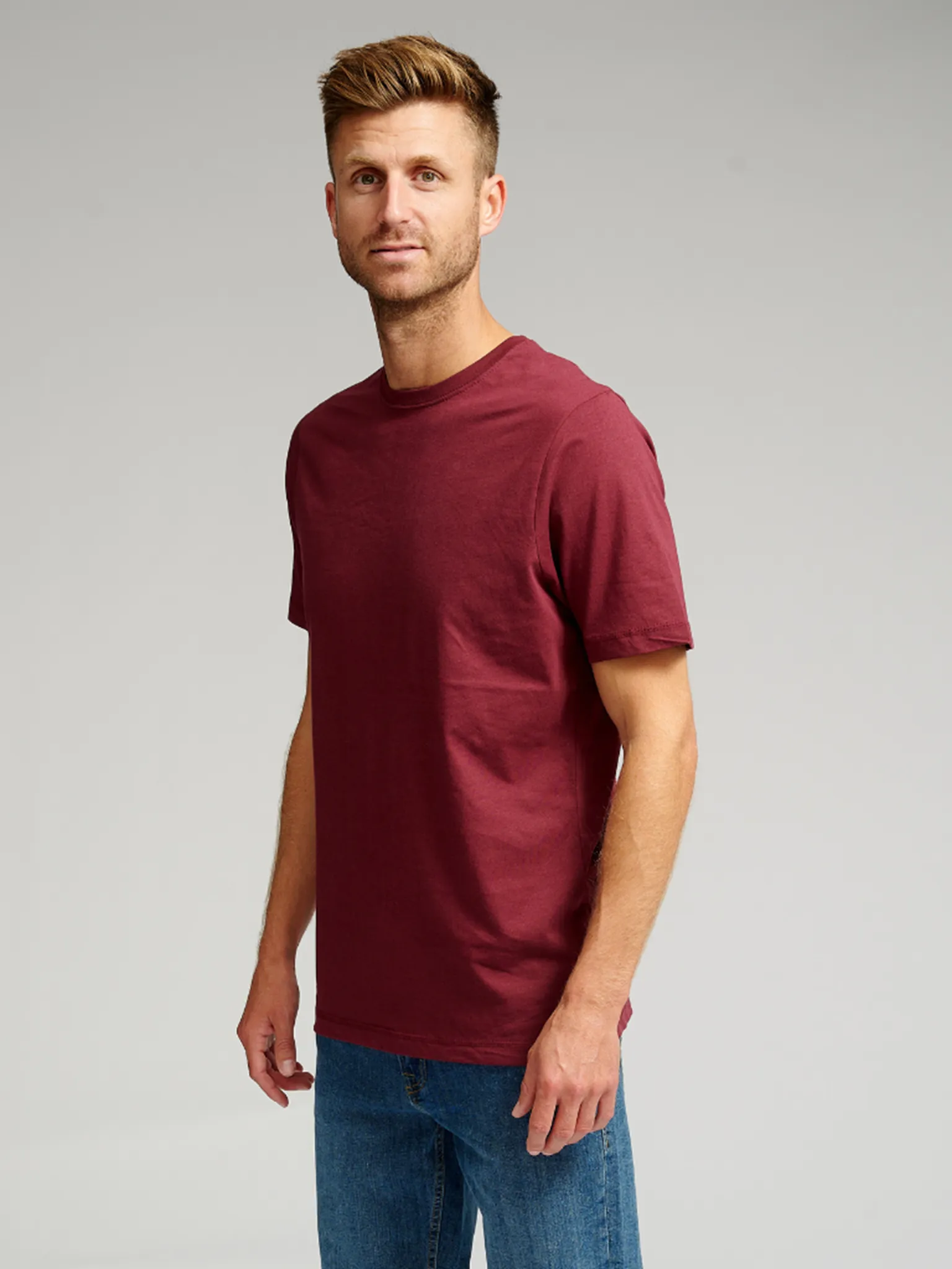 Basic T-shirt - Bordeaux