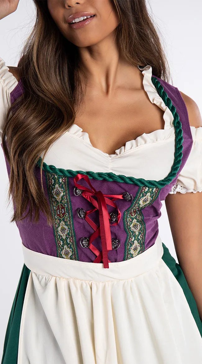 Bavarian Beer Maid Costume