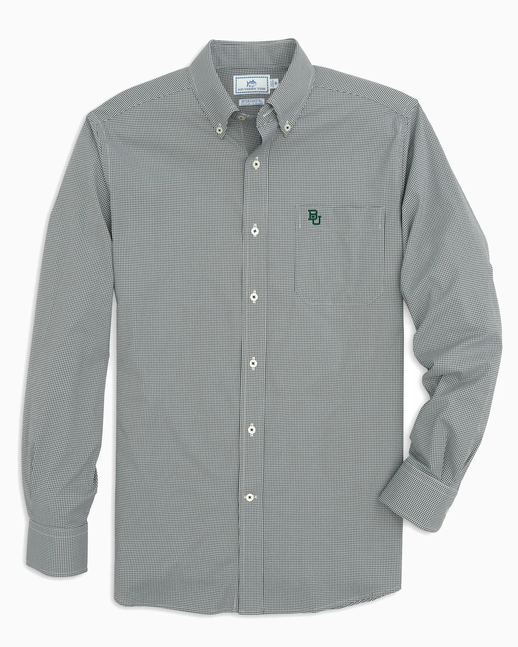 Baylor Gingham Button Down Shirt