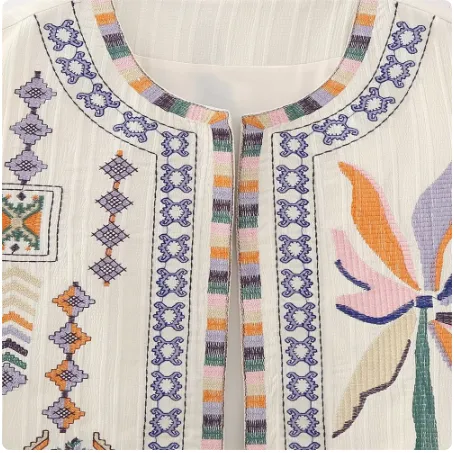 Beautiful Embroidered Vest 2024 Fin Vest