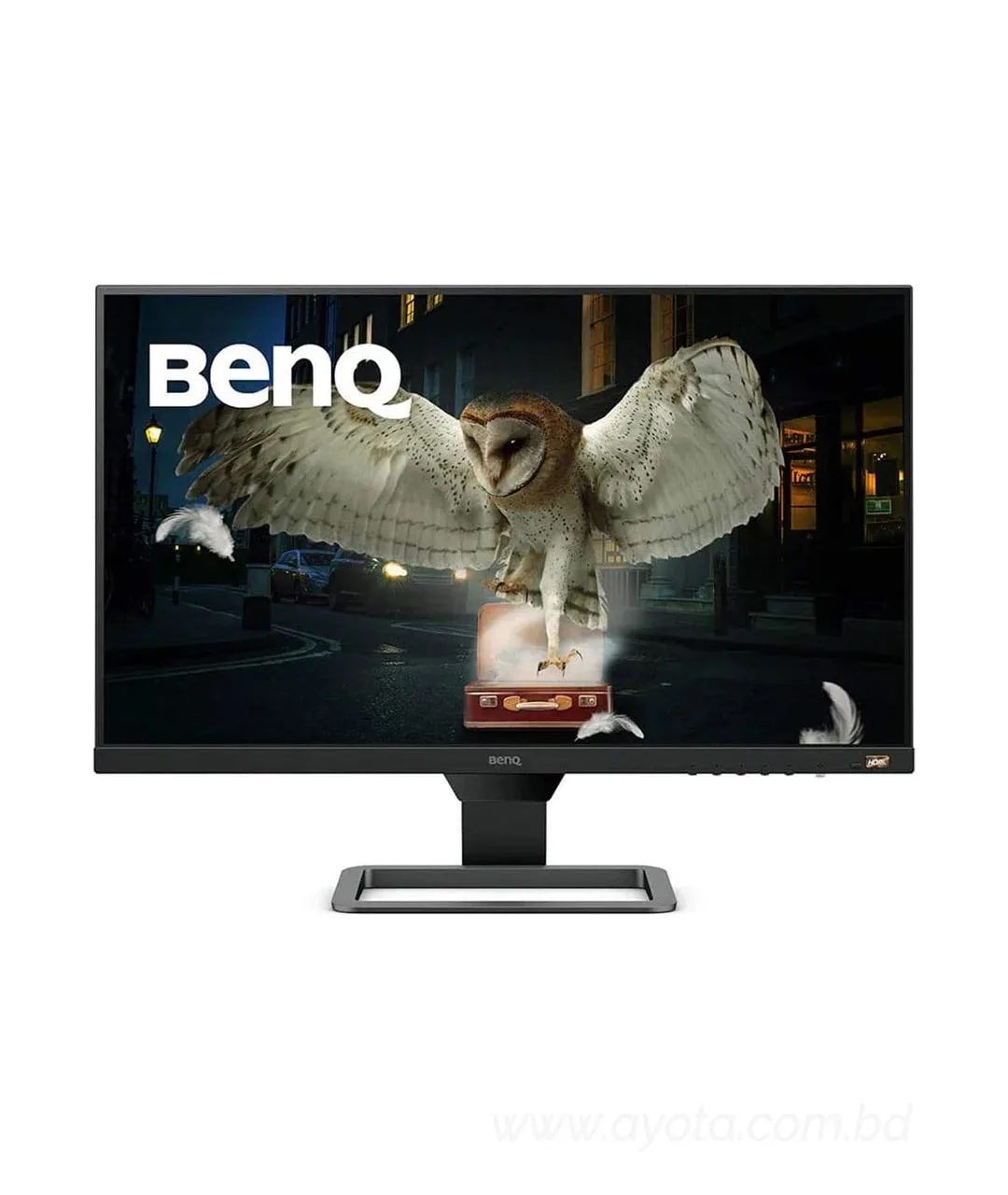 BenQ EW2780 Monitor- 27" FHD (1920x 1080) IPS,AR-16:9,RT-5ms (GtG),RR-75Hz,Brightness-250 cd/㎡, I/O Port- HDMI (v2.0)x3,Headphone Jack, DCR- 20M:1, VA-178/178