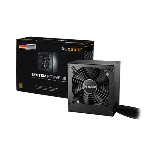 BeQuiet System Power U9 Bronze 600W 80  Power Supply BN608