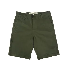 Bermuda Dc Worker Straight Chino Ivy Verde Militar