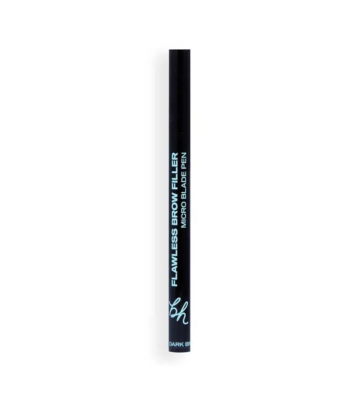 BH Cosmetics - Lápiz para cejas Flawless Brow Filler Pen - Dark Brown