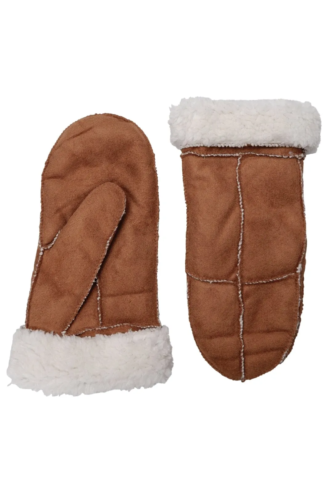 Black Colour - Bcevelyn Mittens - Camel