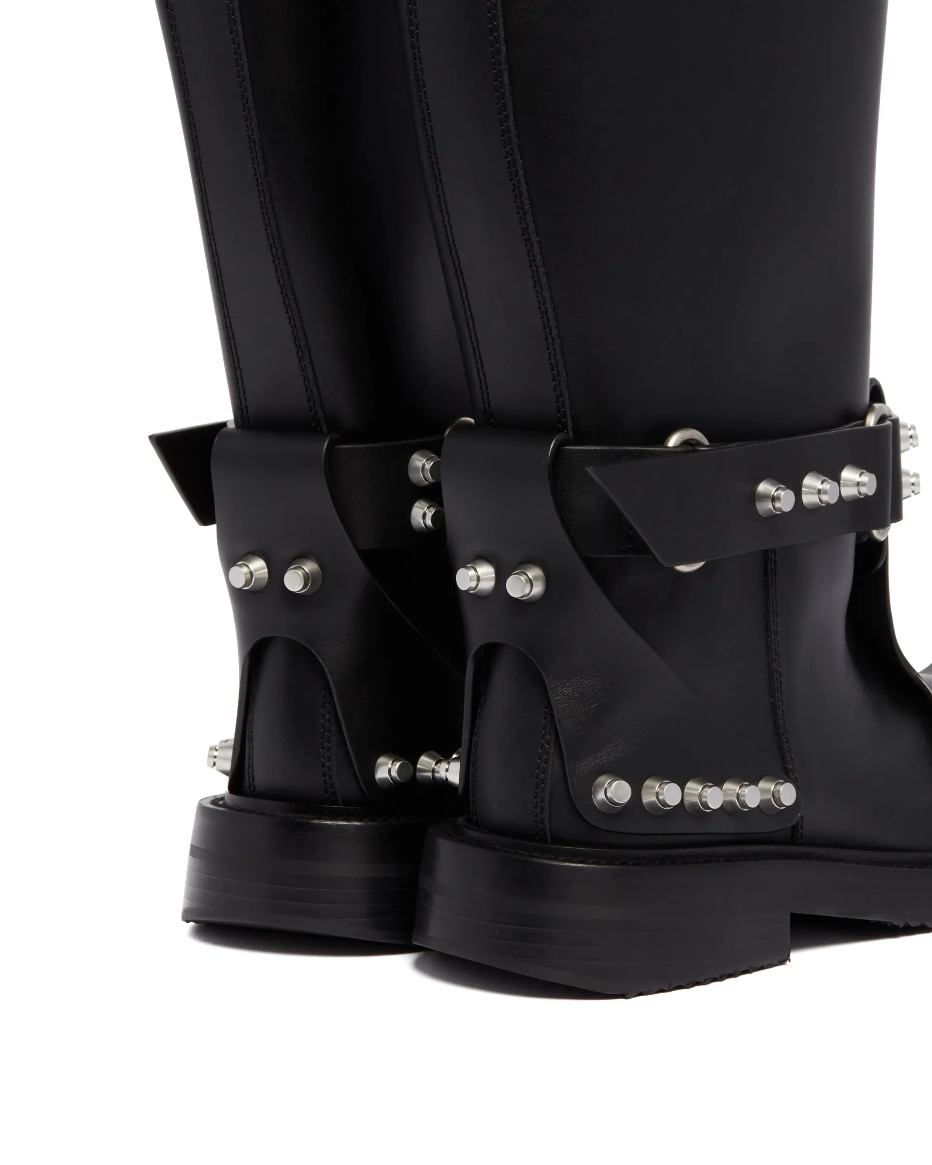 Black Dixon Buckle Boots